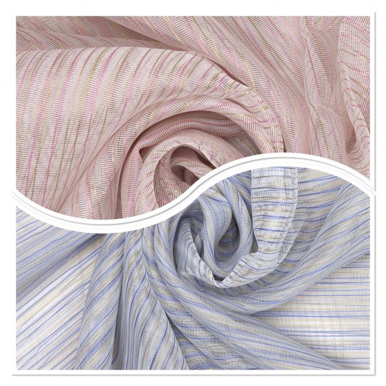 2001 V--3 Wholesale Transparent Tulle Curtain Fabrics Living Room and Bedroom Curtains 2 Models 100% Polyester